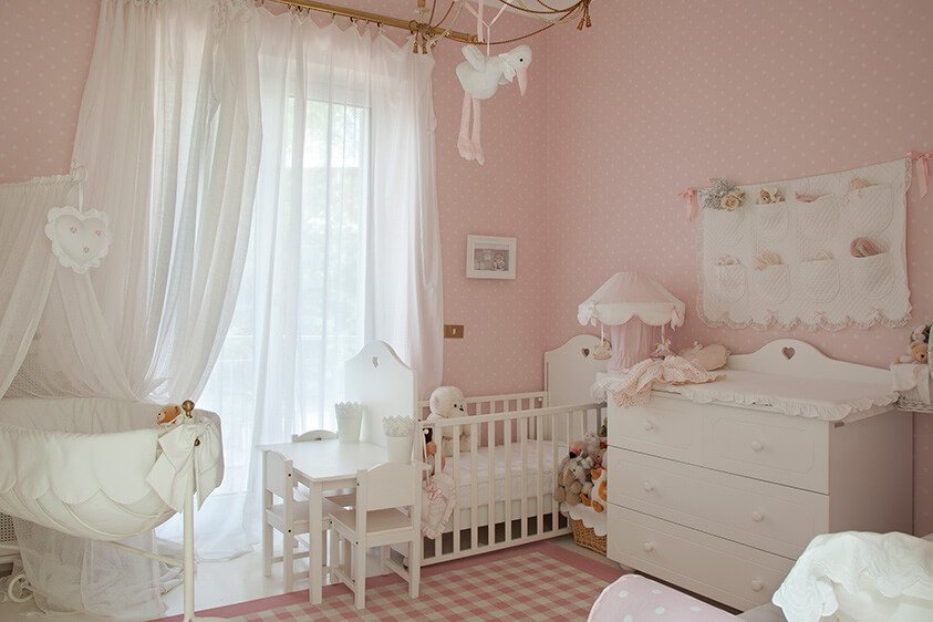 CAMERETTA con Letto MONTESSORI 3 Stile Nordico CAMERETTE BAMBINI Shabby Chic