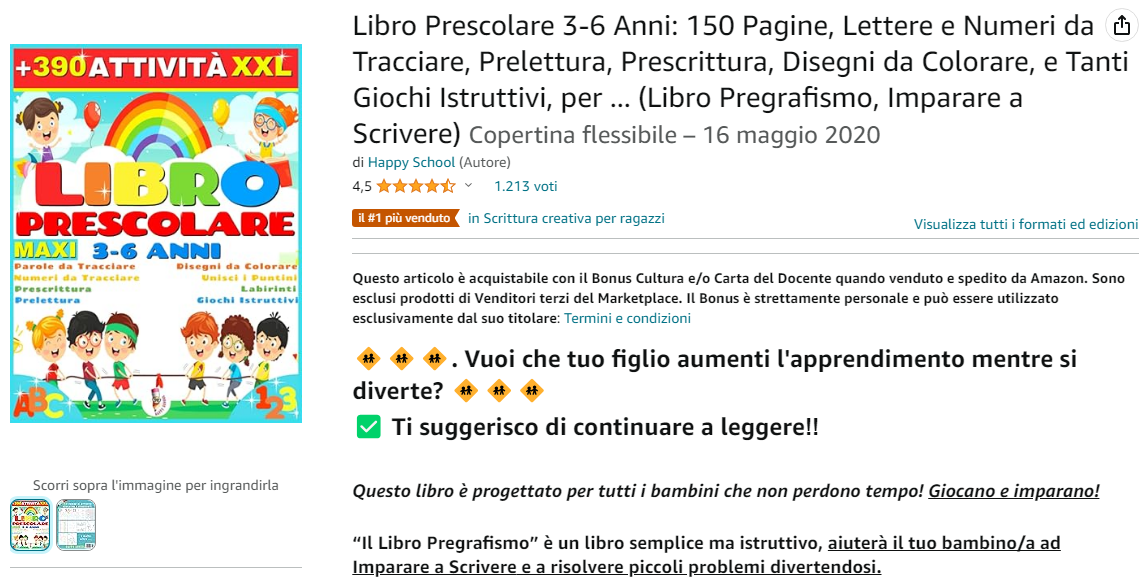 Bambini in età prescolare: ecco una selezione dei migliori libri per  prepararli al meglio ⋆